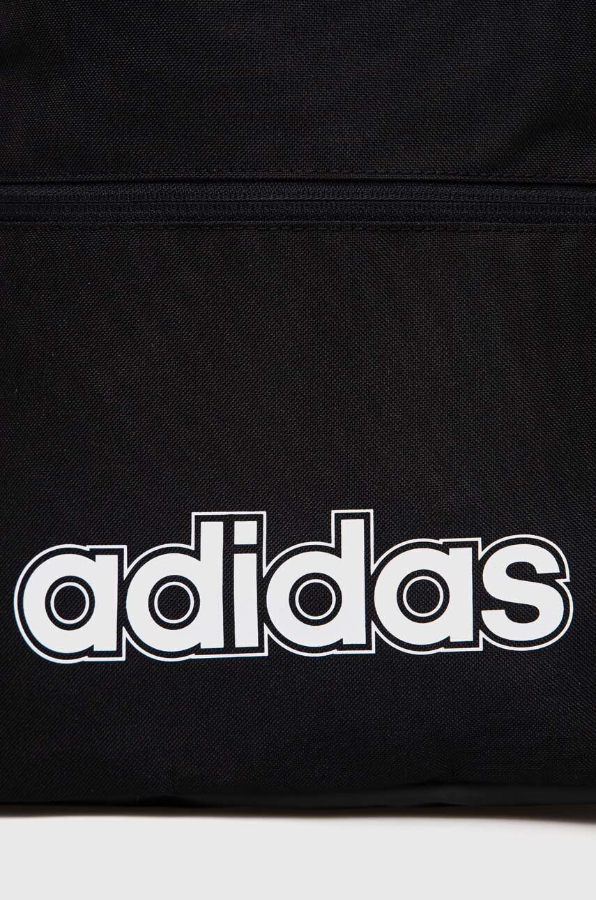 adidas rucsac culoarea negru mare cu imprimeu - Pled.ro