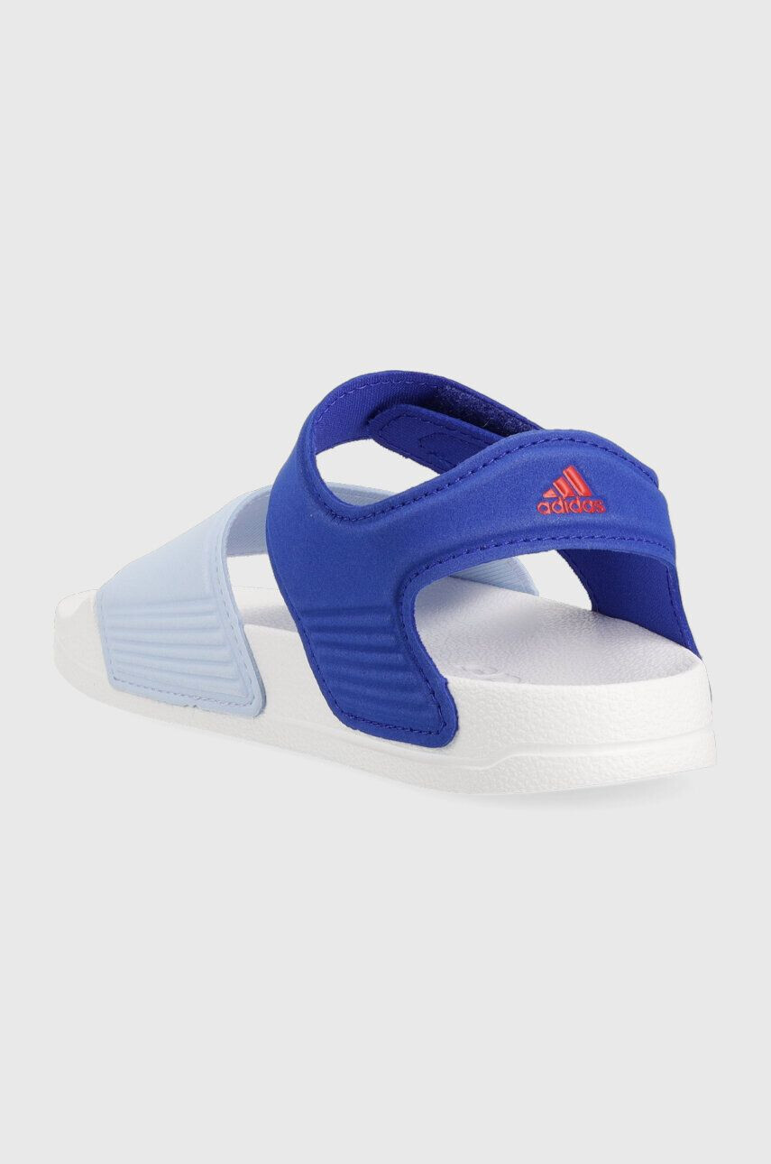 adidas sandale copii ADILETTE SANDAL K culoarea albastru marin - Pled.ro