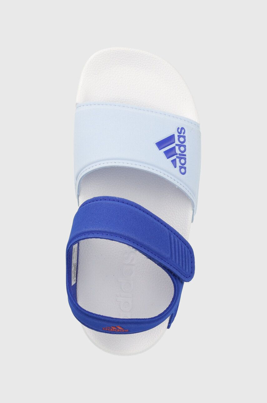 adidas sandale copii ADILETTE SANDAL K culoarea albastru marin - Pled.ro