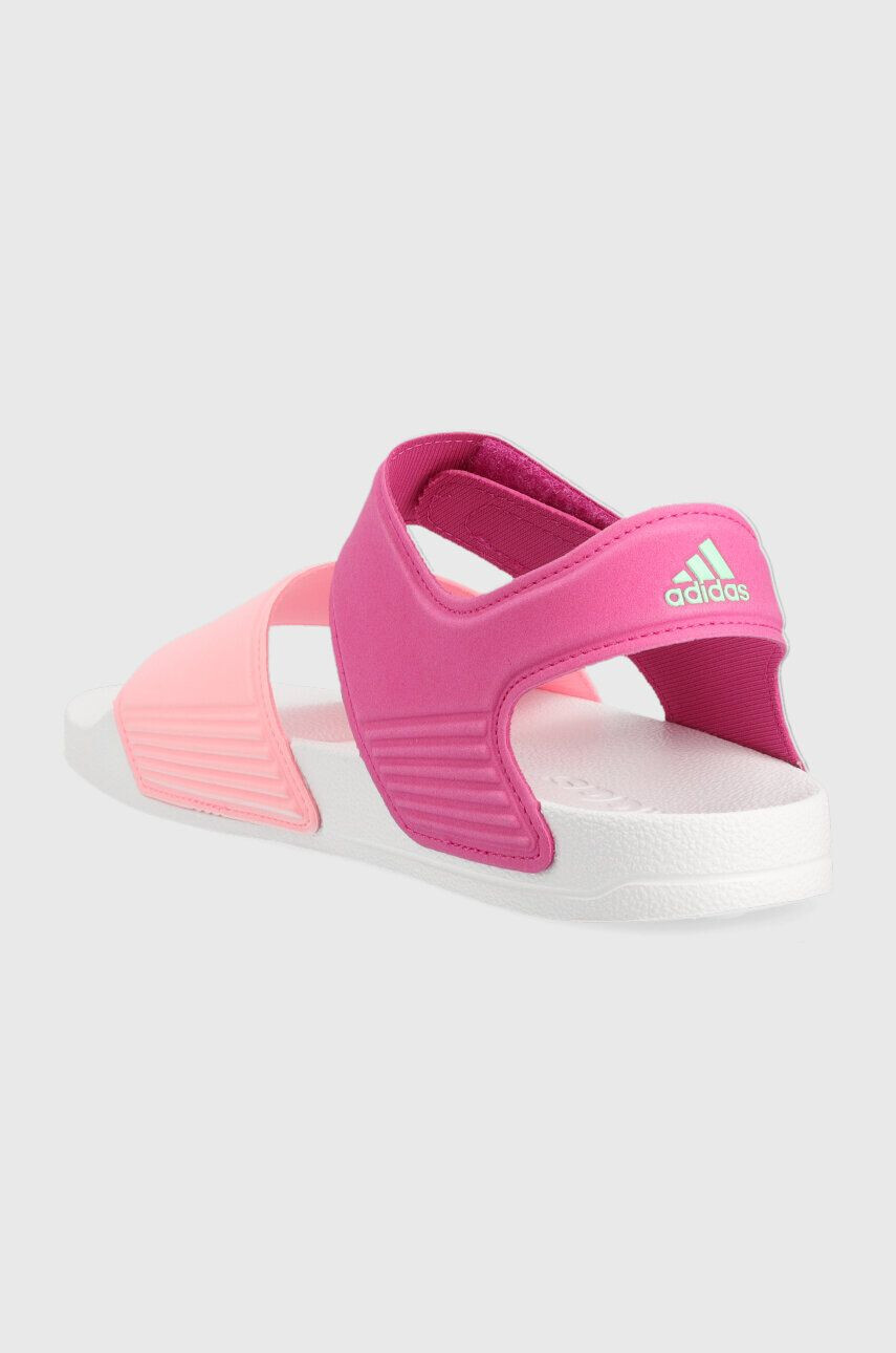 adidas sandale copii ADILETTE SANDAL K culoarea roz - Pled.ro