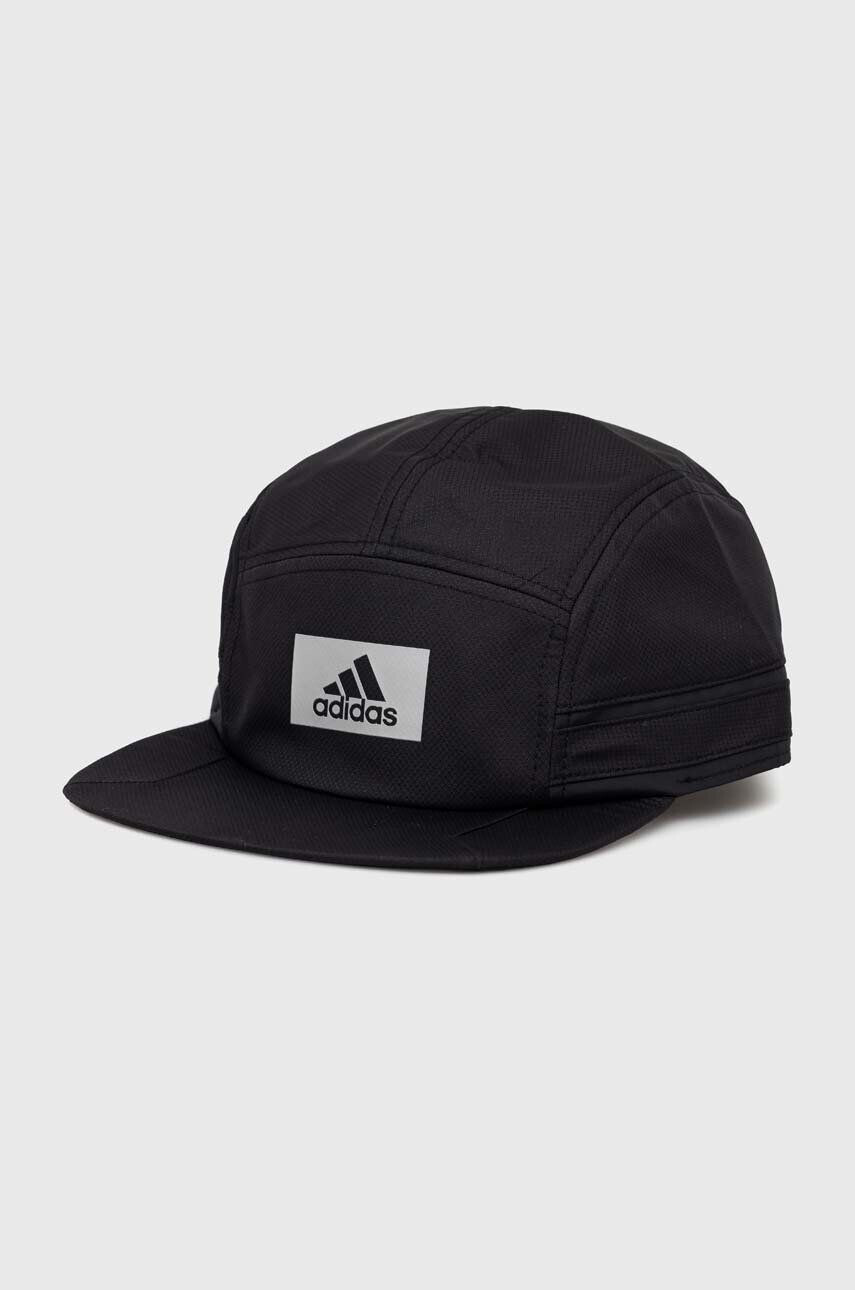 adidas sapca culoarea negru cu imprimeu - Pled.ro