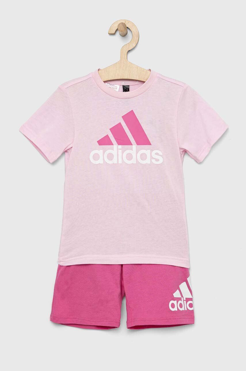 adidas set de bumbac pentru copii LK BL CO T - Pled.ro