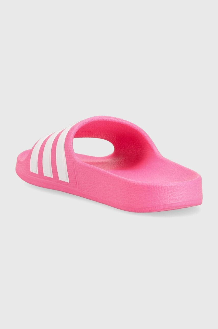 adidas slapi copii ADILETTE AQUA K culoarea roz - Pled.ro