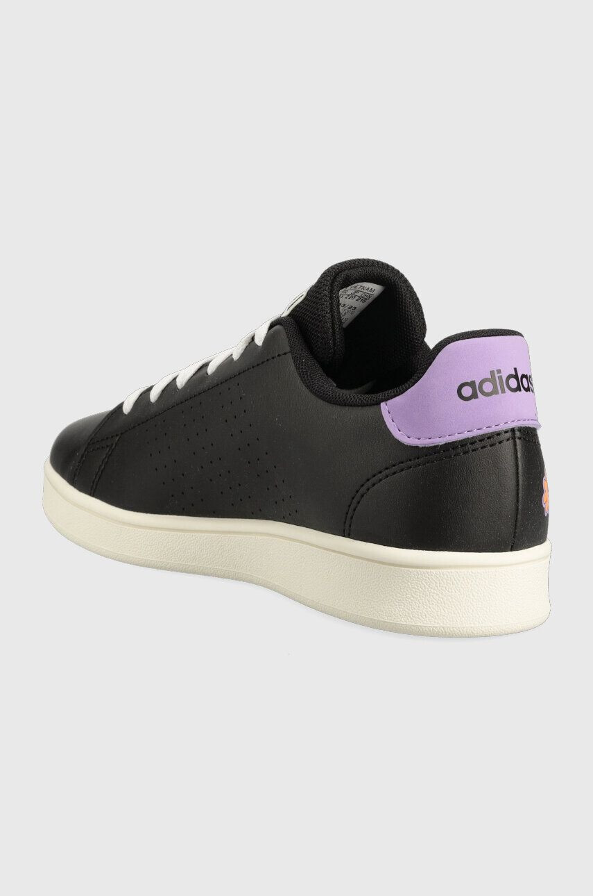 adidas sneakers ADVANTAGE K culoarea negru - Pled.ro