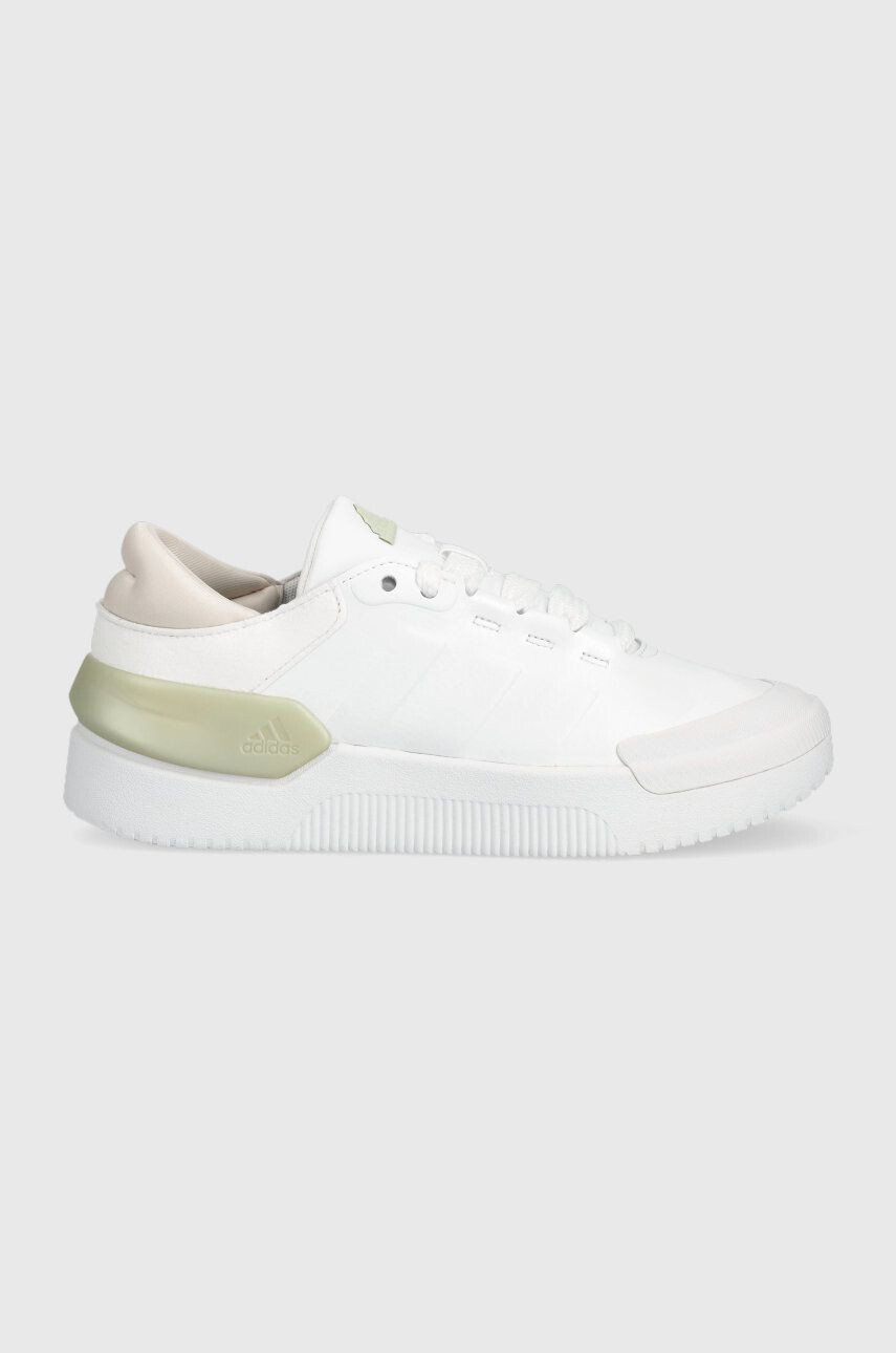 adidas sneakers COURT culoarea alb - Pled.ro