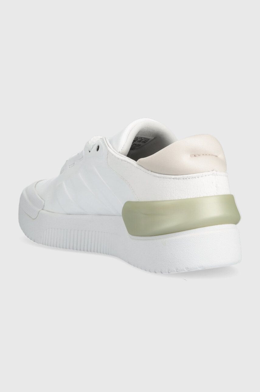 adidas sneakers COURT culoarea alb - Pled.ro