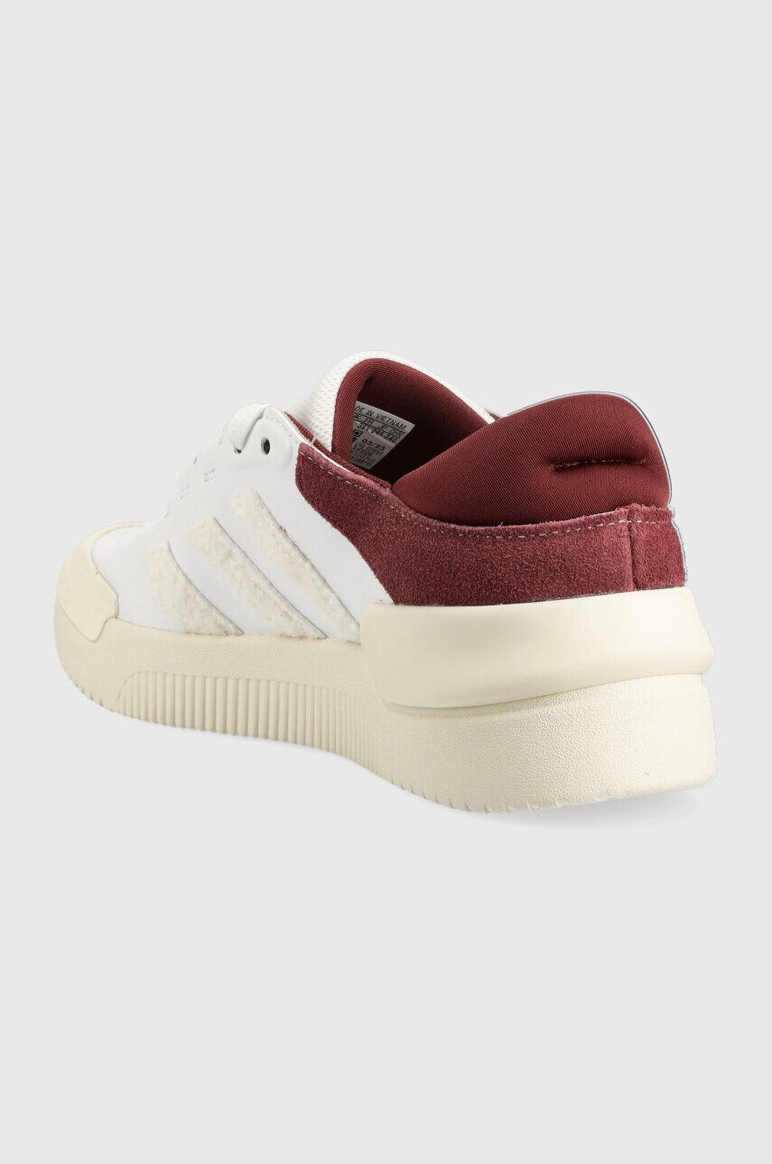 adidas sneakers COURT culoarea alb - Pled.ro