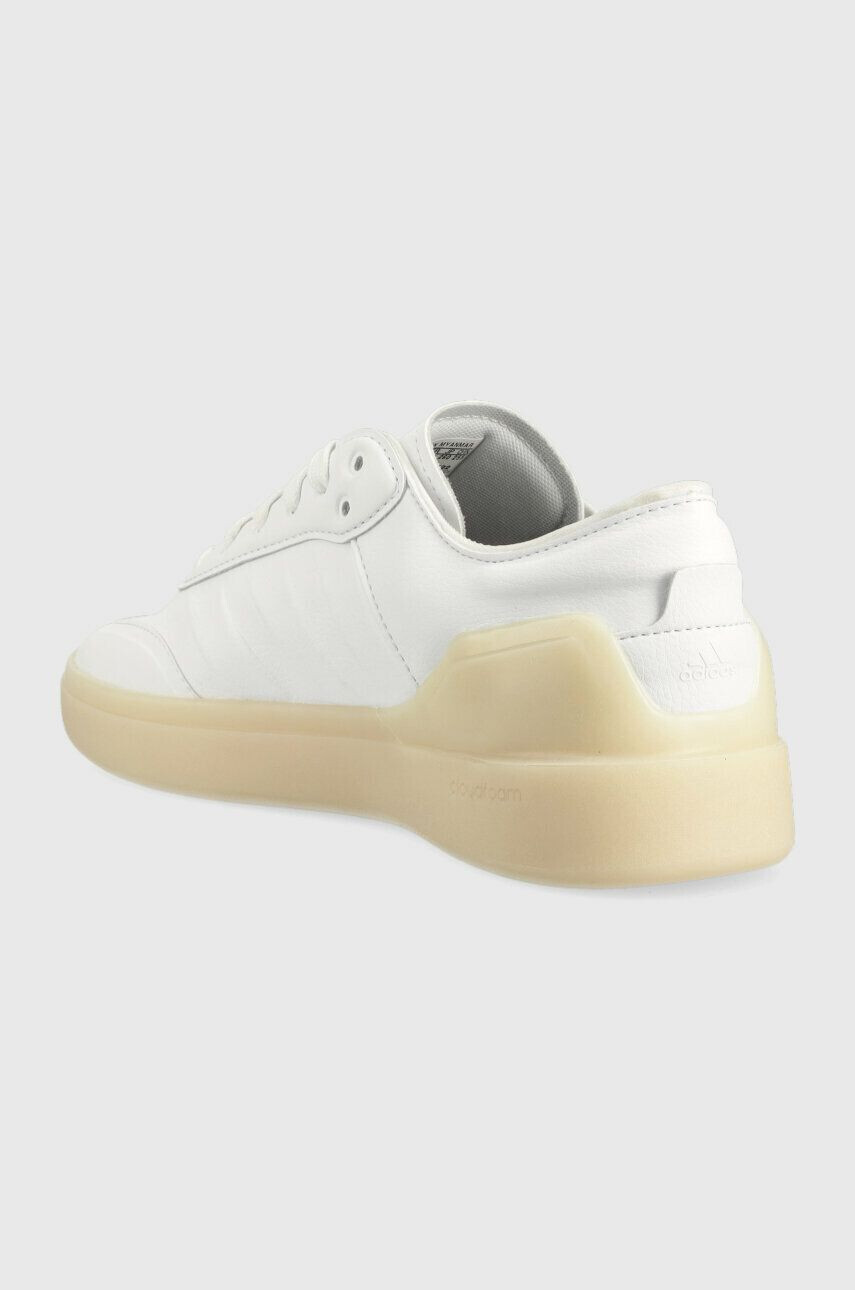 adidas sneakers COURT culoarea alb - Pled.ro