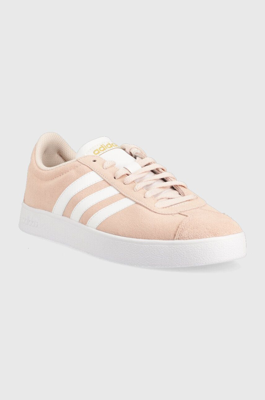 adidas sneakers COURT culoarea roz - Pled.ro