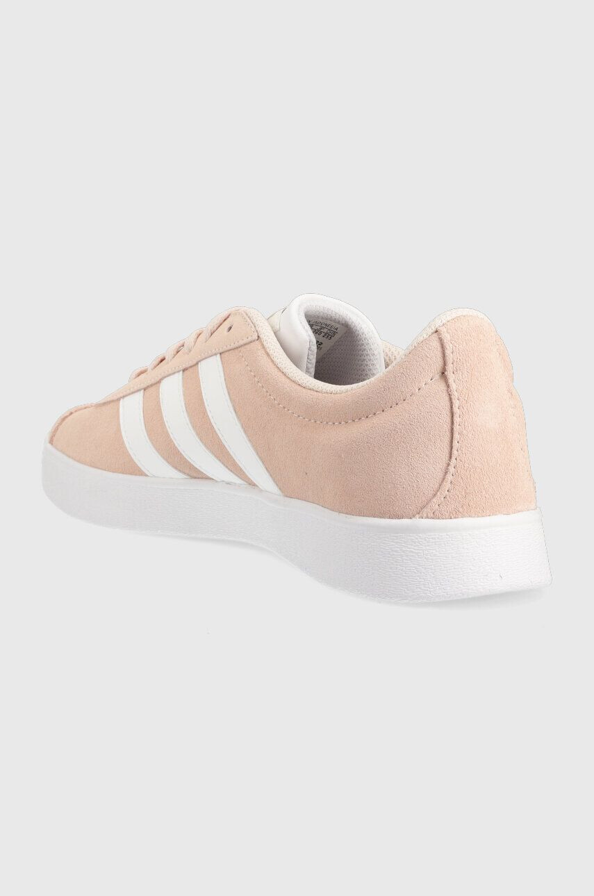 adidas sneakers COURT culoarea roz - Pled.ro