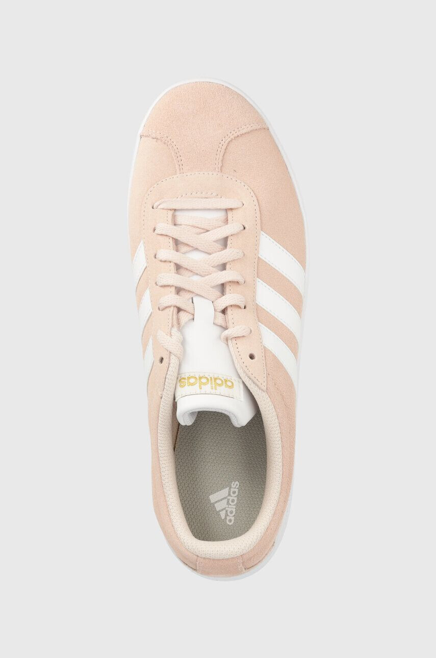 adidas sneakers COURT culoarea roz - Pled.ro