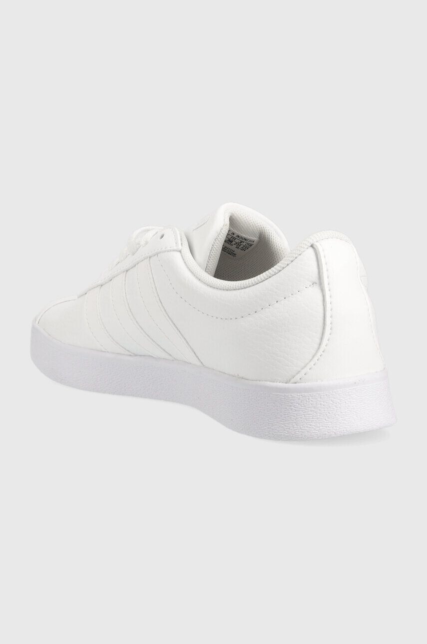 adidas sneakers din piele COURT culoarea alb - Pled.ro