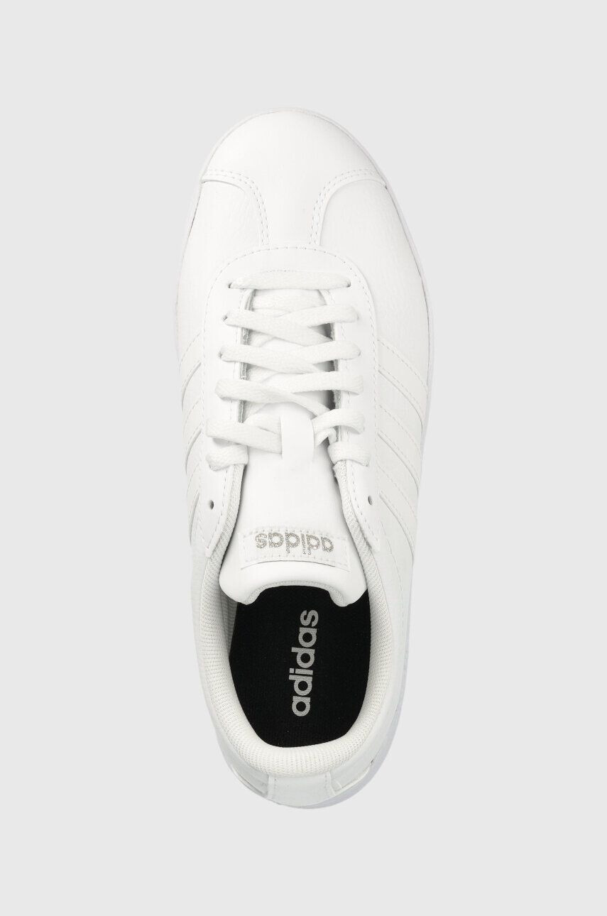 adidas sneakers din piele COURT culoarea alb - Pled.ro