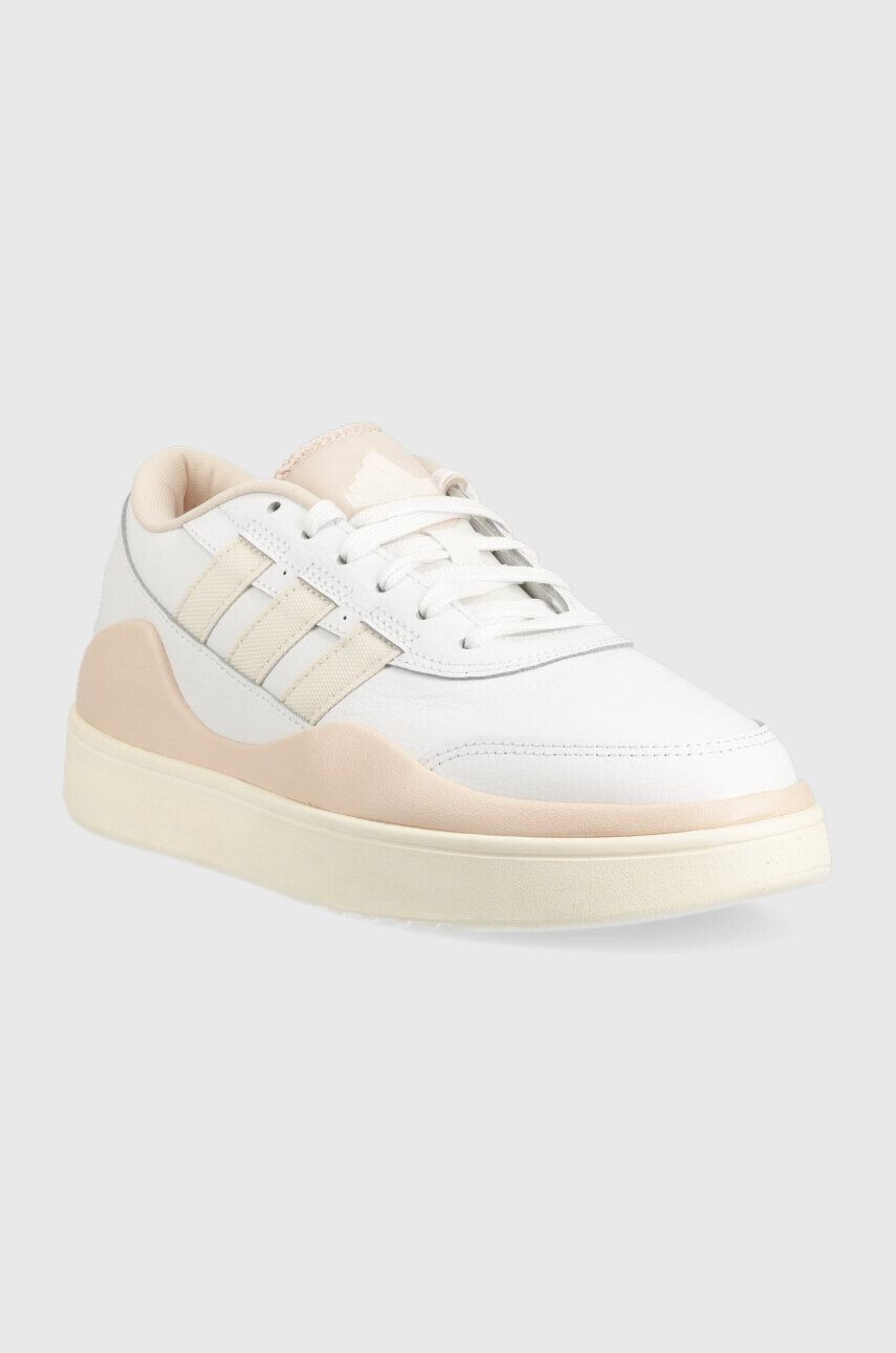 adidas sneakers din piele OSADE culoarea bej - Pled.ro