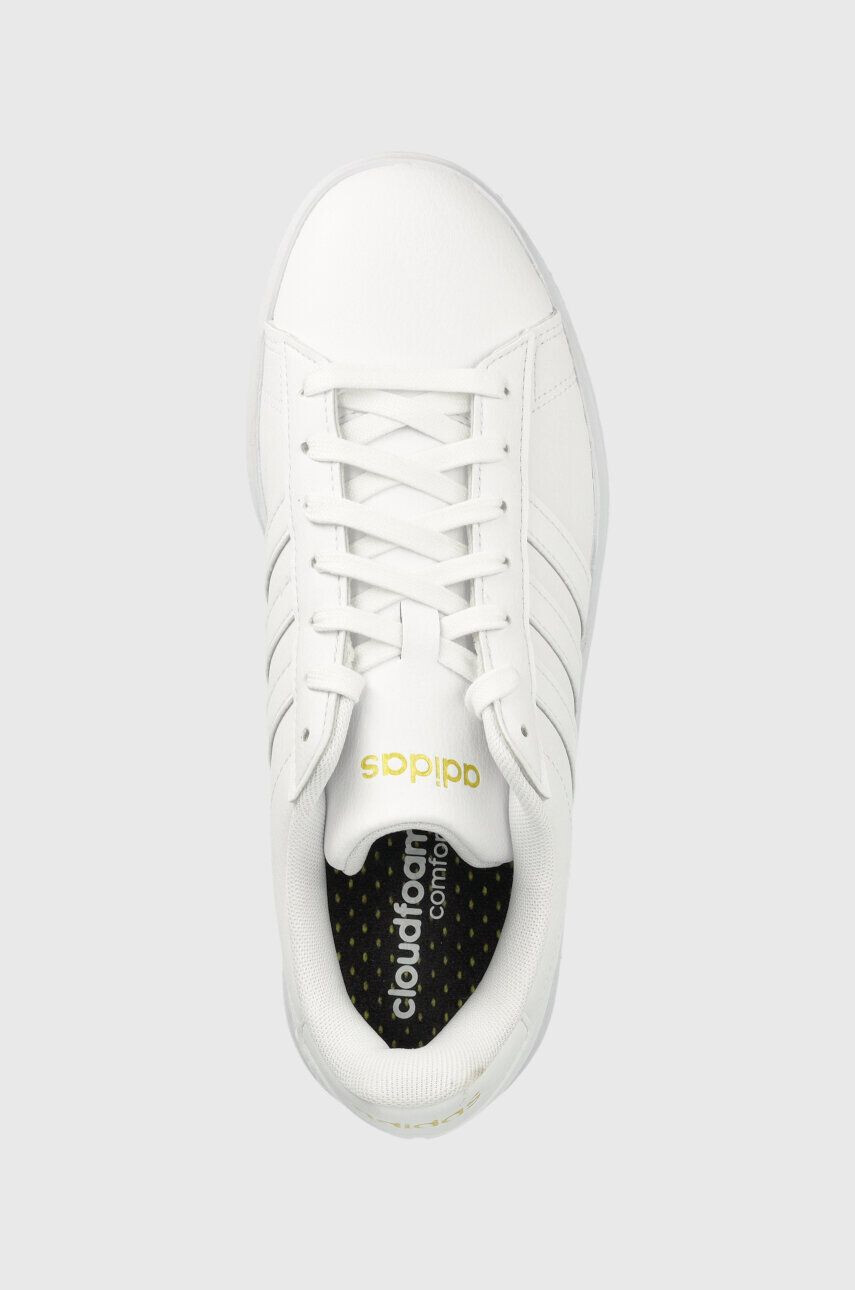 adidas sneakers GRAND COURT culoarea alb - Pled.ro