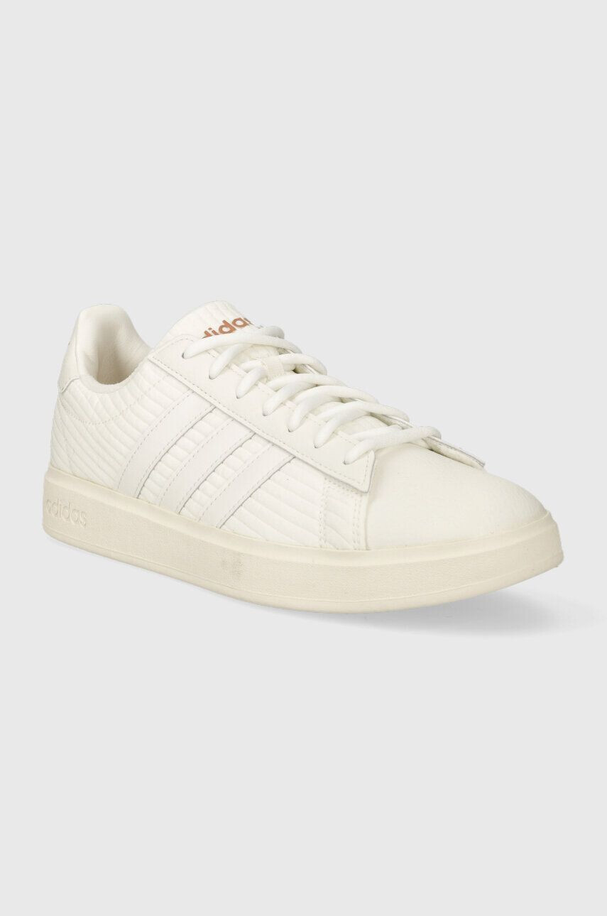 adidas sneakers GRAND COURT culoarea alb - Pled.ro