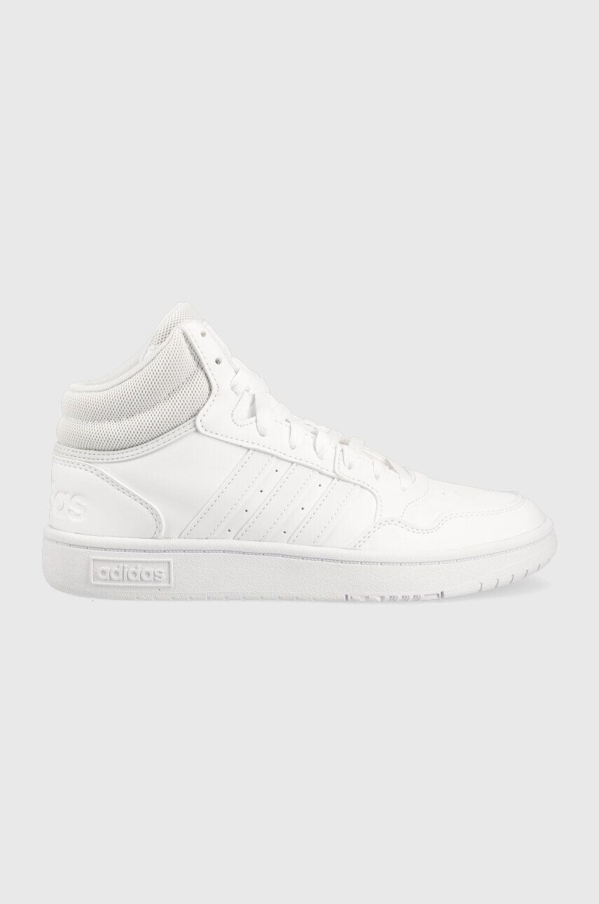 adidas sneakers HOOPS culoarea alb - Pled.ro