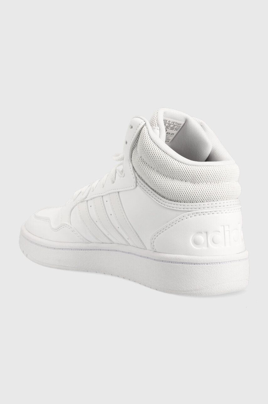 adidas sneakers HOOPS culoarea alb - Pled.ro