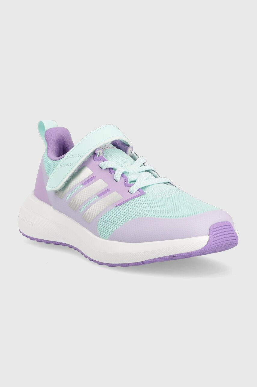 adidas sneakers pentru copii FortaRun 2.0 EL K culoarea violet - Pled.ro