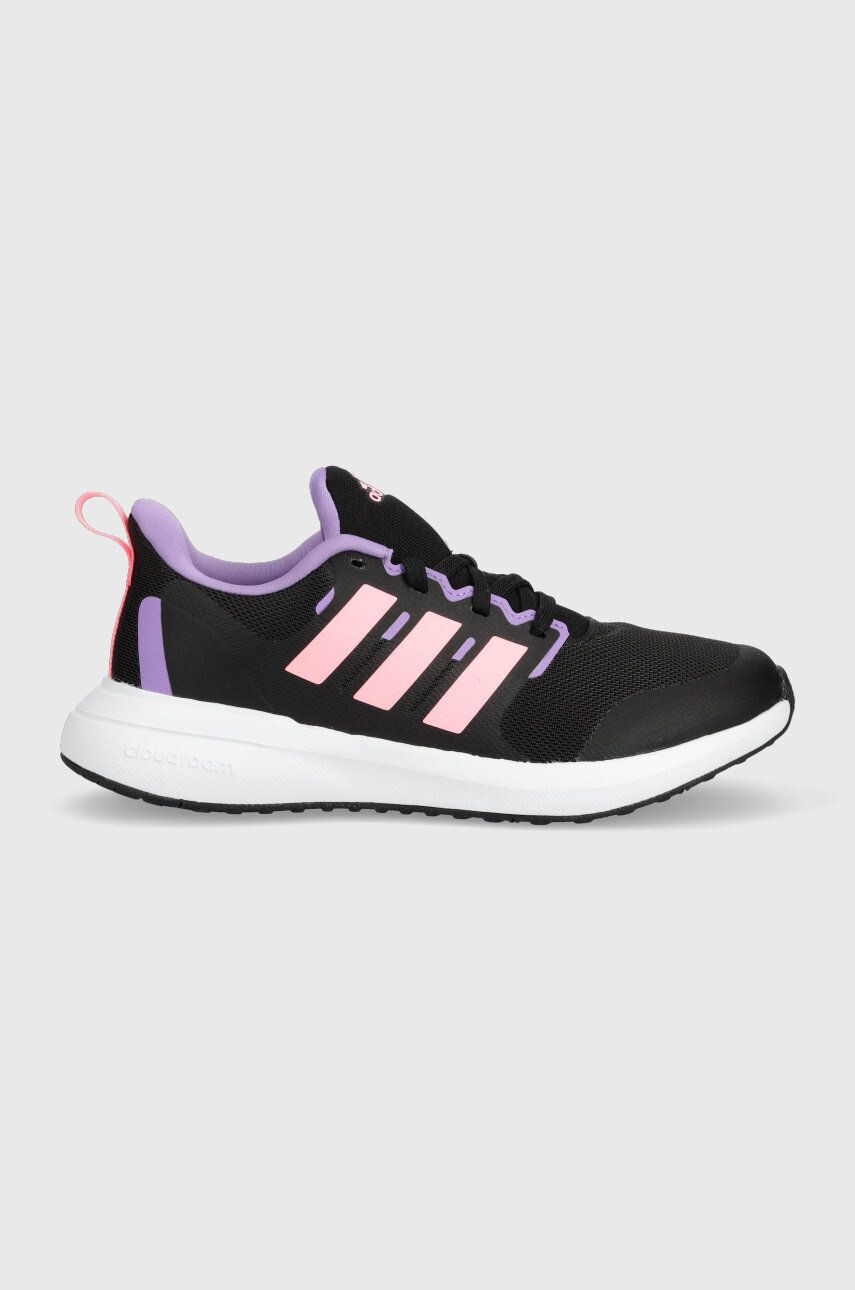 adidas sneakers pentru copii FortaRun 2.0 K culoarea negru - Pled.ro