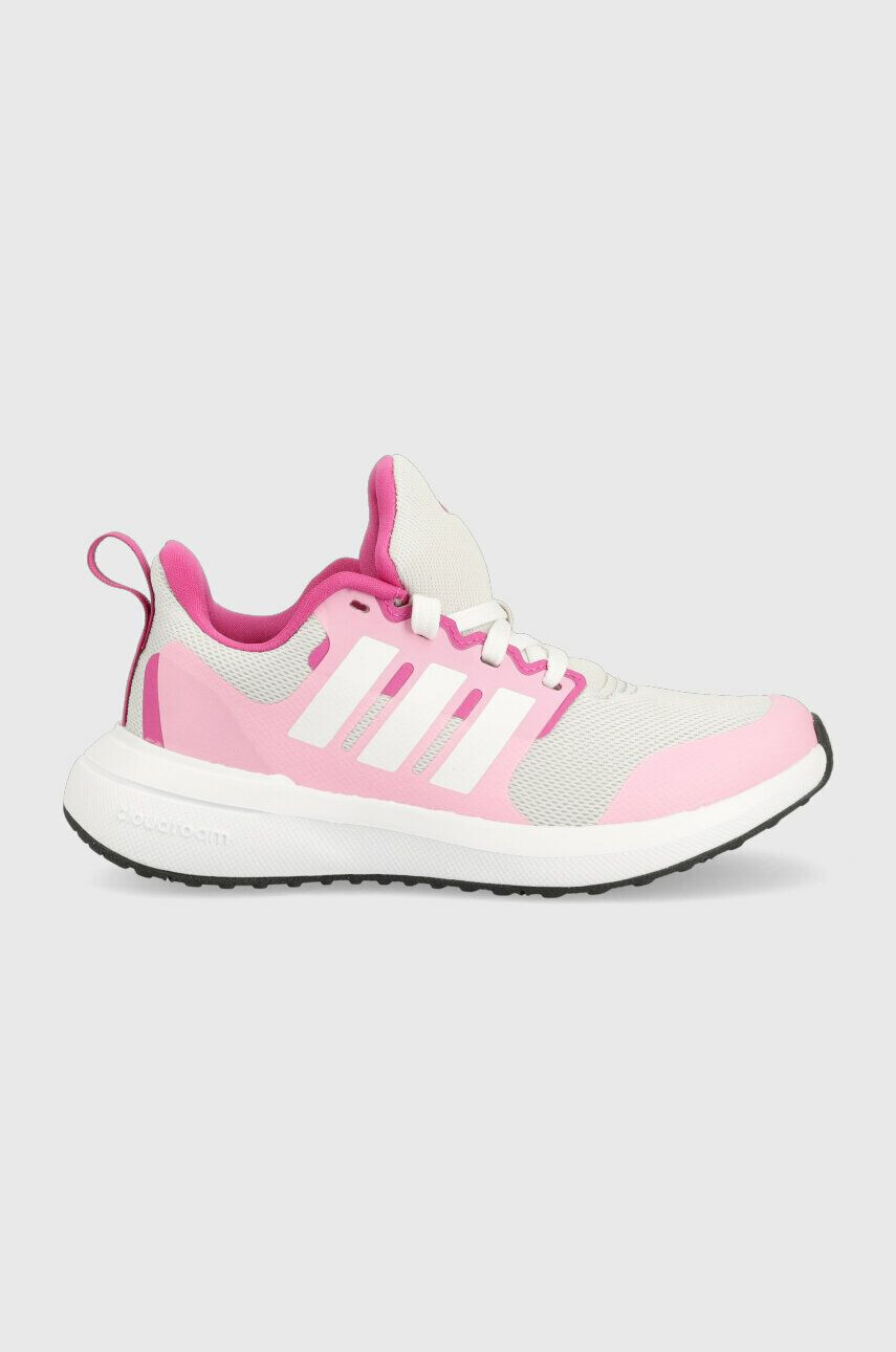 adidas sneakers pentru copii FortaRun 2.0 K culoarea roz - Pled.ro