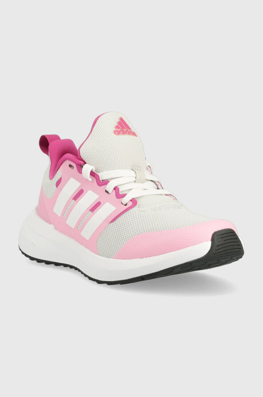 adidas sneakers pentru copii FortaRun 2.0 K culoarea roz - Pled.ro