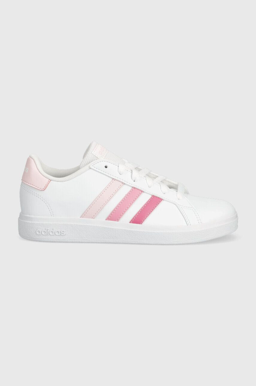 adidas sneakers pentru copii GRAND COURT 2.0 K culoarea alb - Pled.ro