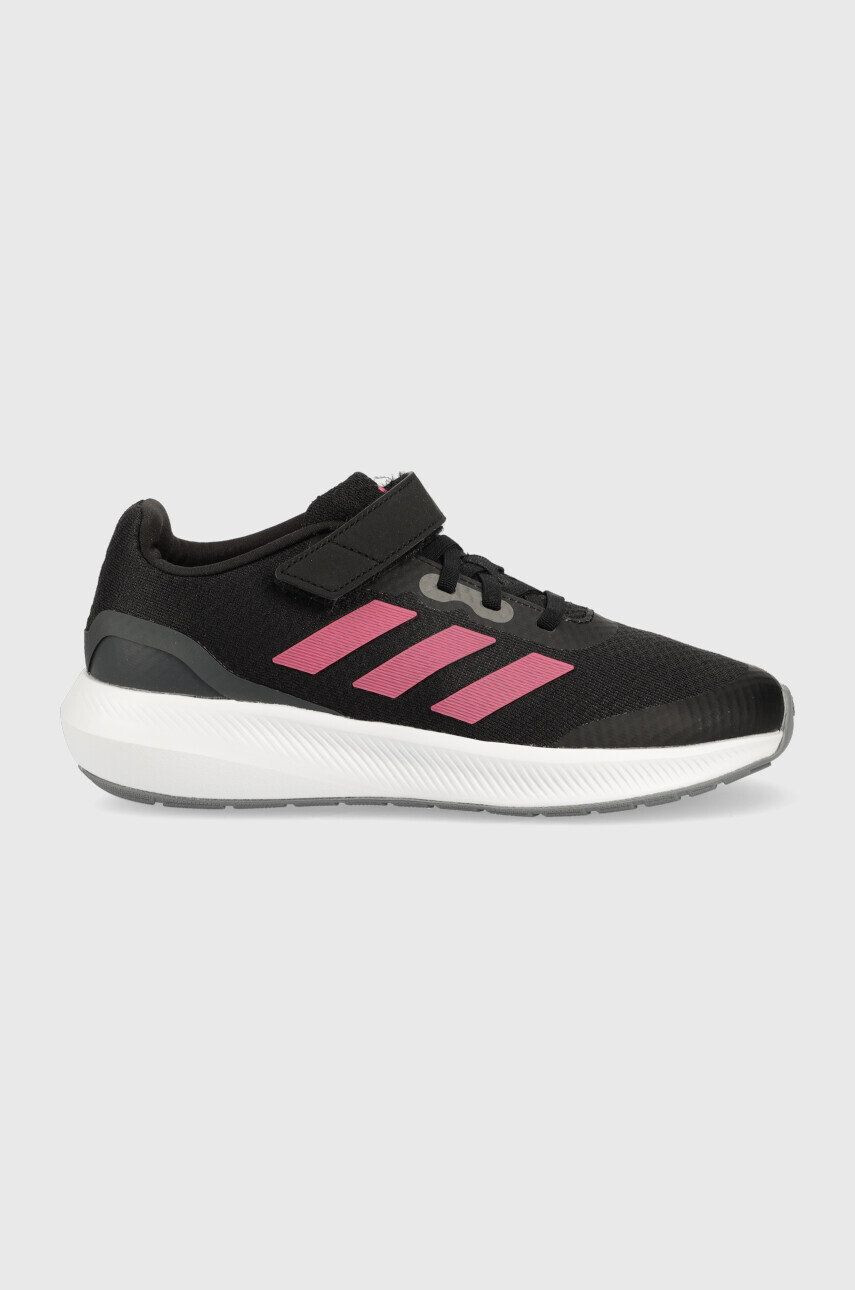 adidas sneakers pentru copii RUNFALCON 3.0 EL K culoarea negru - Pled.ro