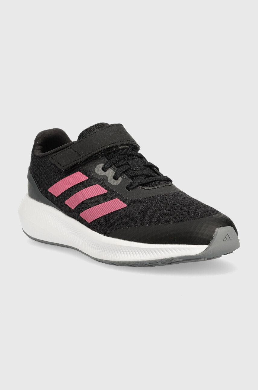 adidas sneakers pentru copii RUNFALCON 3.0 EL K culoarea negru - Pled.ro