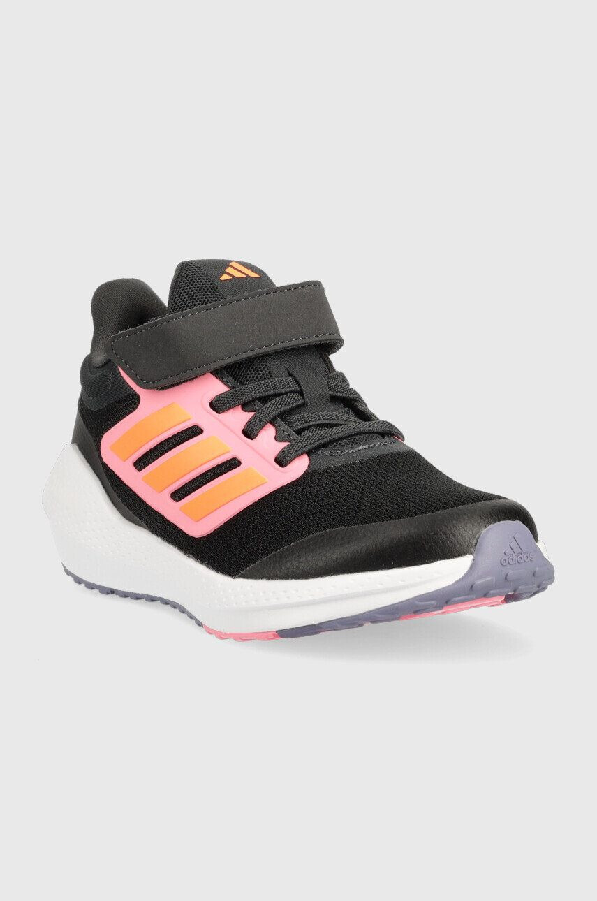 adidas sneakers pentru copii ULTRABOUNCE EL K culoarea negru - Pled.ro