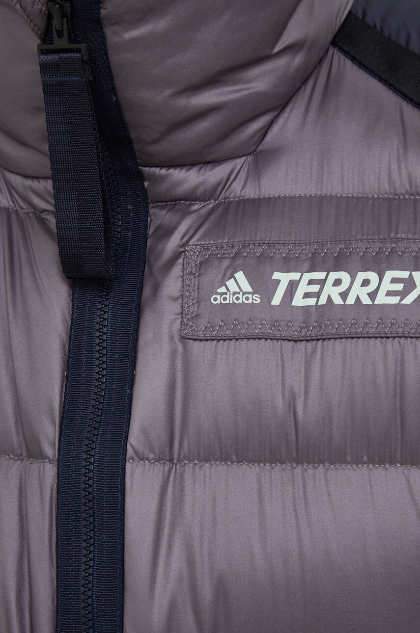 adidas TERREX geaca sport din puf Utilitas culoarea albastru marin - Pled.ro