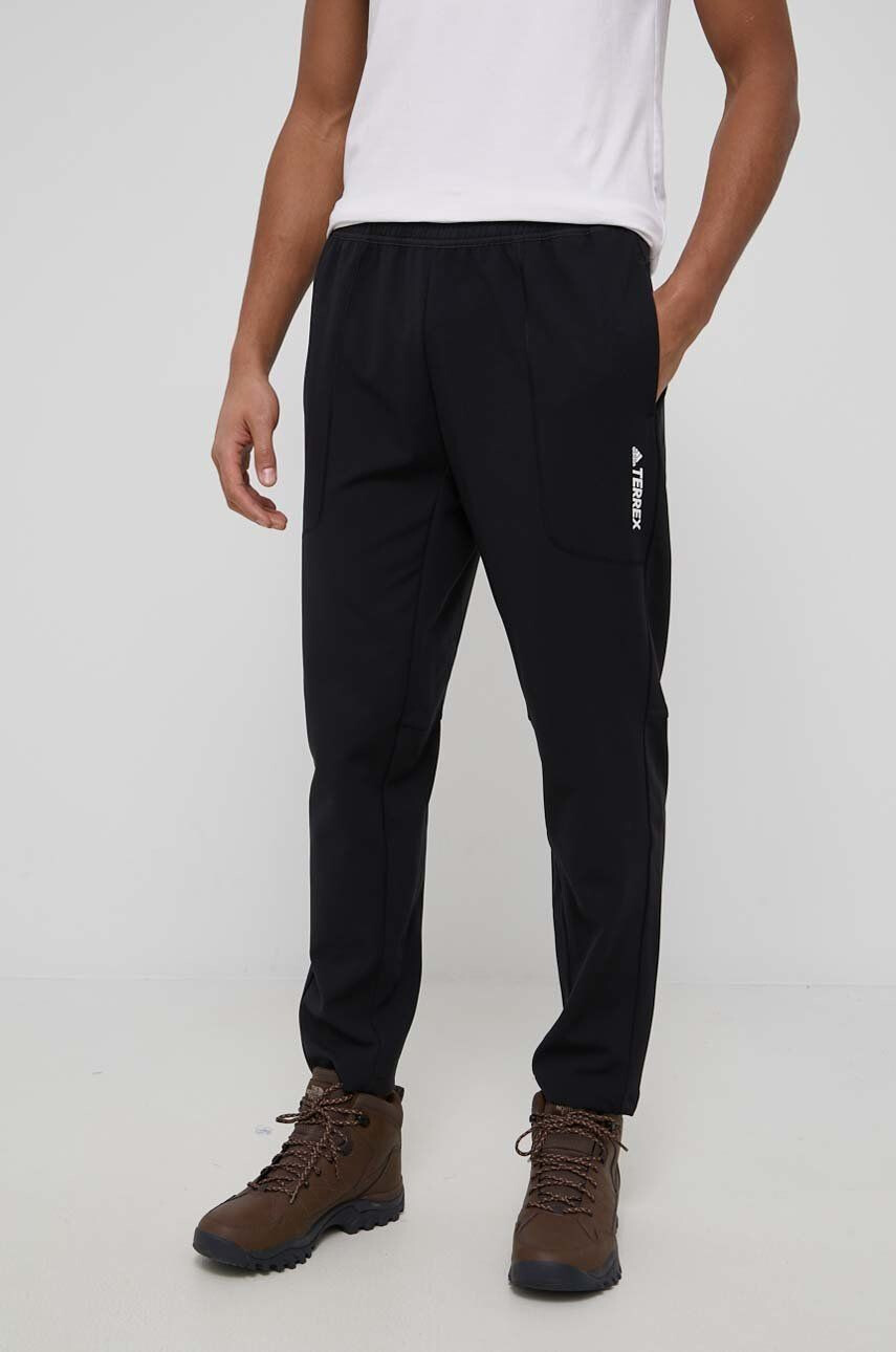 adidas TERREX pantaloni de exterior GM4771 barbati culoarea negru - Pled.ro