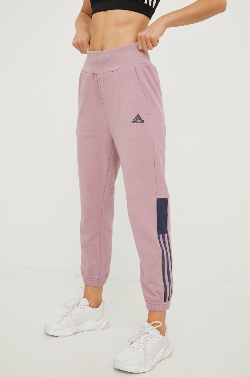 adidas TERREX pantaloni de trening din bumbac Tiro - Pled.ro