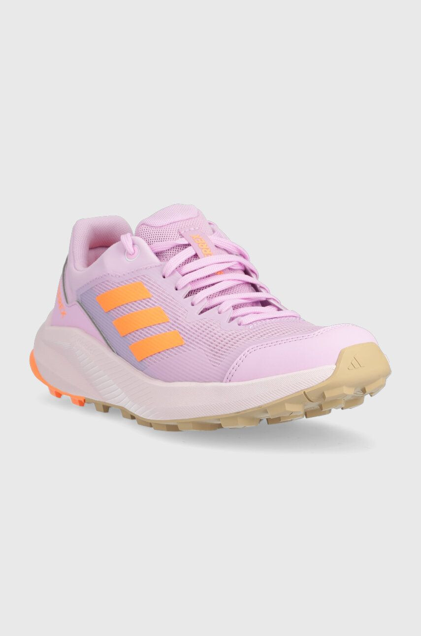 adidas TERREX pantofi Trailrider femei culoarea violet - Pled.ro