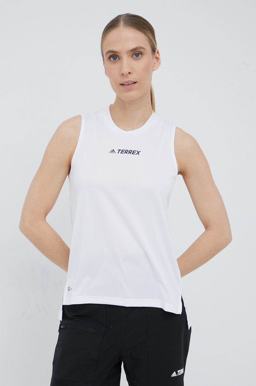 adidas TERREX top sport Multi femei culoarea alb - Pled.ro