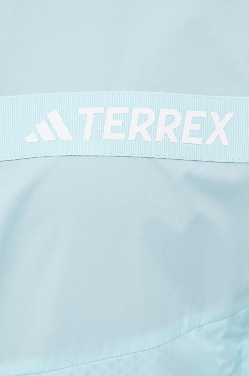 adidas TERREX windbreaker Multi culoarea turcoaz - Pled.ro