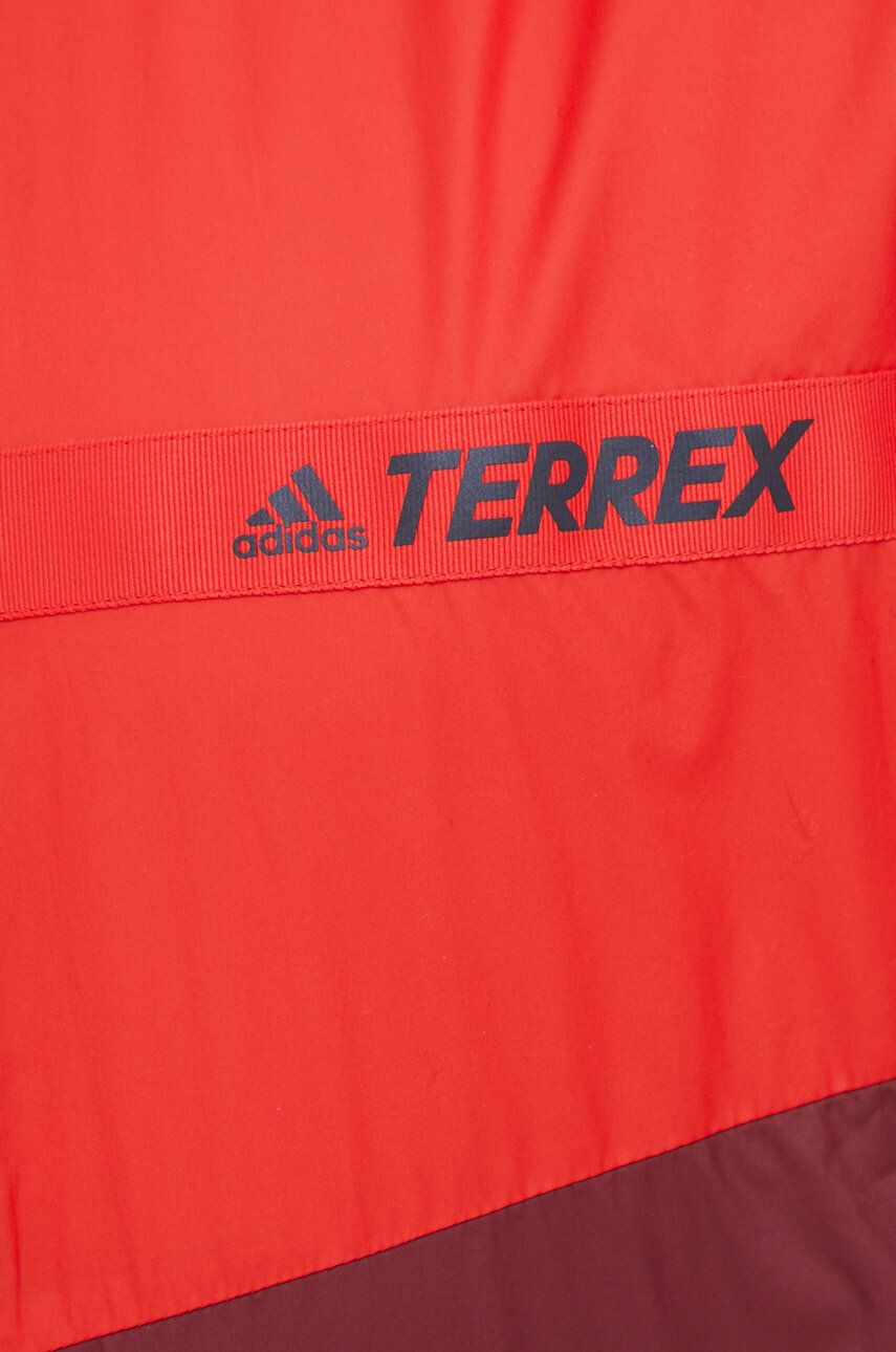 adidas TERREX windbreaker Multi culoarea rosu - Pled.ro