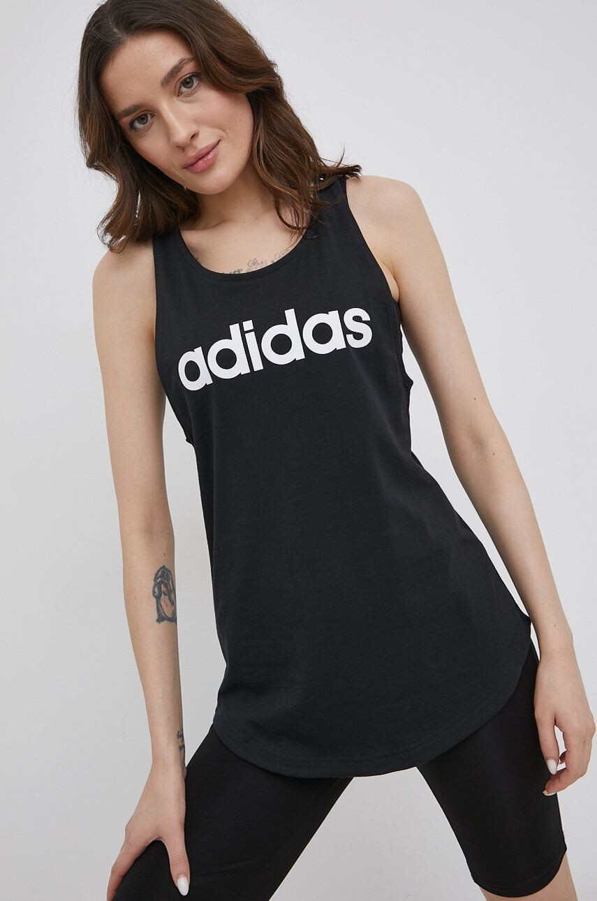 adidas top din bumbac culoarea roz - Pled.ro