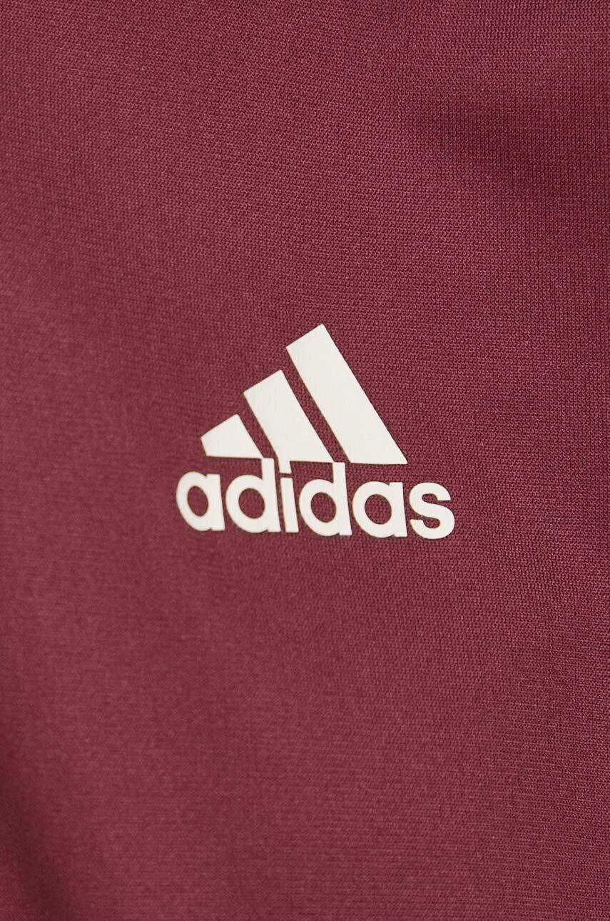 adidas trening femei culoarea bordo - Pled.ro