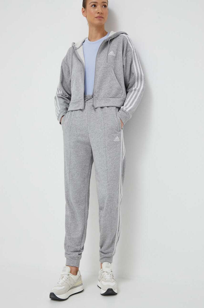 adidas trening femei culoarea gri - Pled.ro