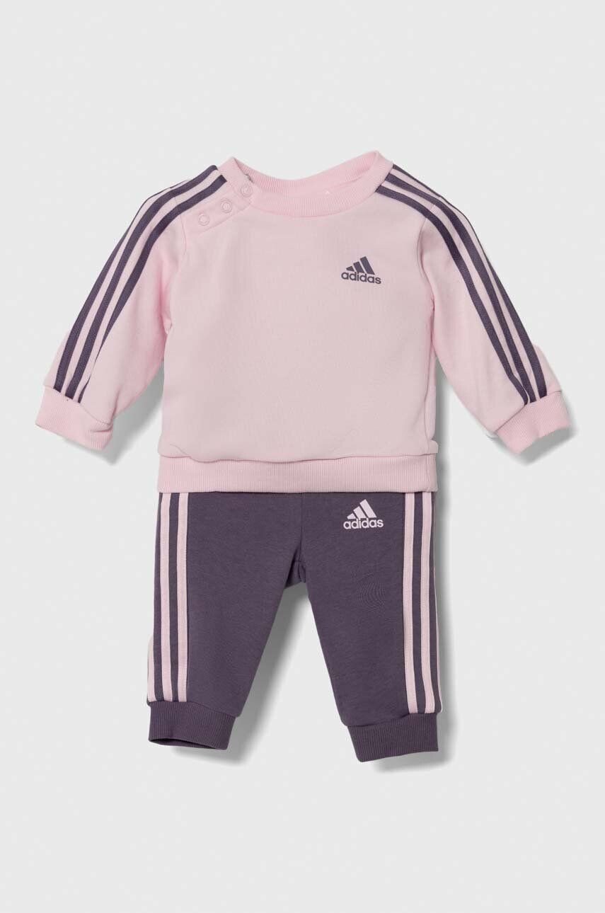 adidas trening bebelusi I 3S JOG culoarea roz - Pled.ro