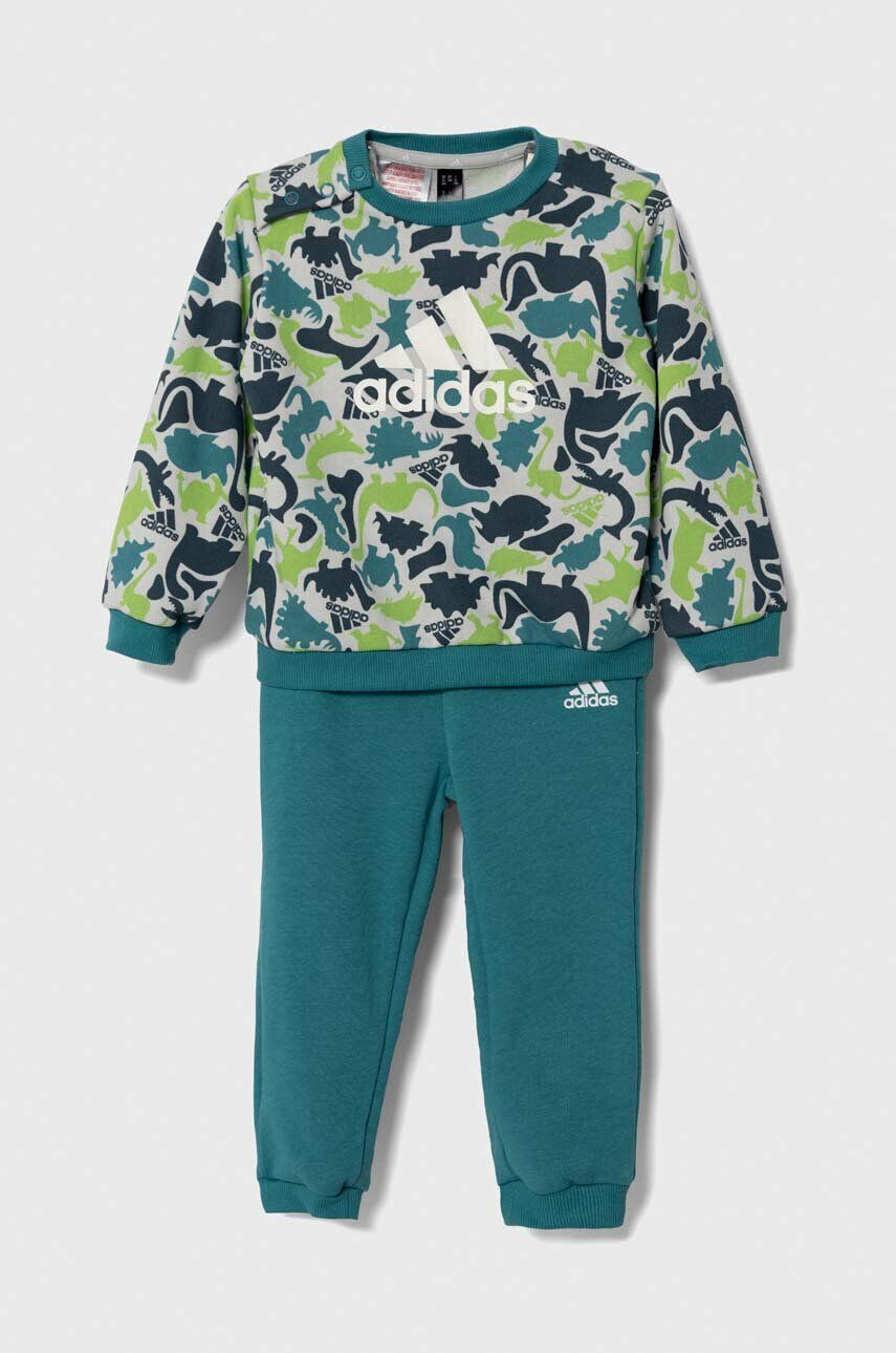 adidas trening copii culoarea verde - Pled.ro