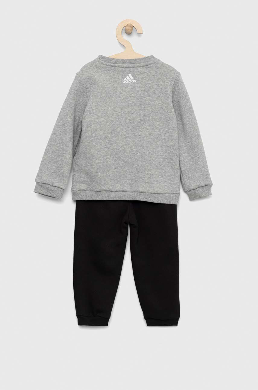 adidas trening copii I LIN FL culoarea gri - Pled.ro