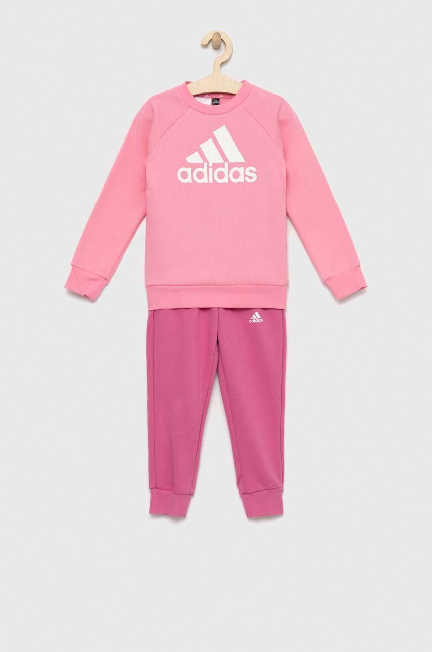 adidas trening copii LK BOS JOG culoarea roz - Pled.ro