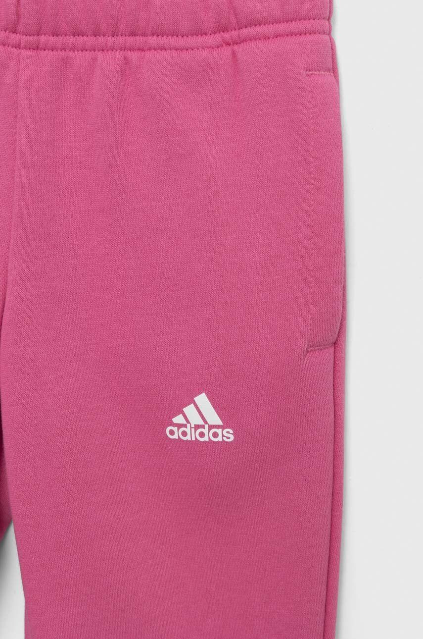 adidas trening copii LK BOS JOG culoarea roz - Pled.ro