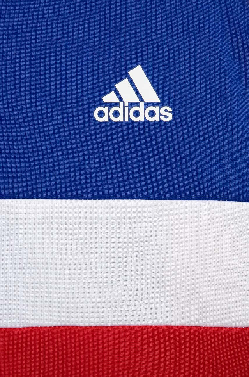 adidas trening copii U 3S TIBERIO TS culoarea albastru marin - Pled.ro