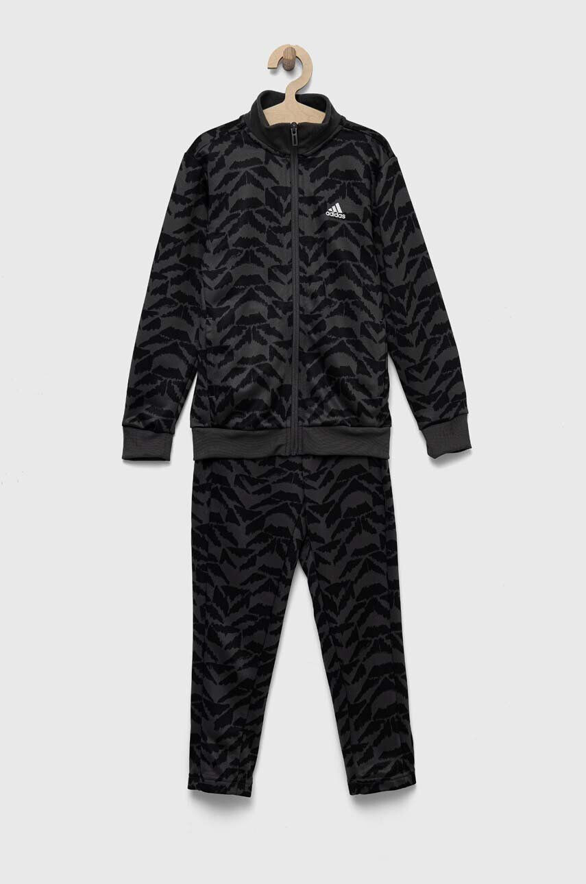 adidas trening copii U FT TRACK SUIT culoarea gri - Pled.ro