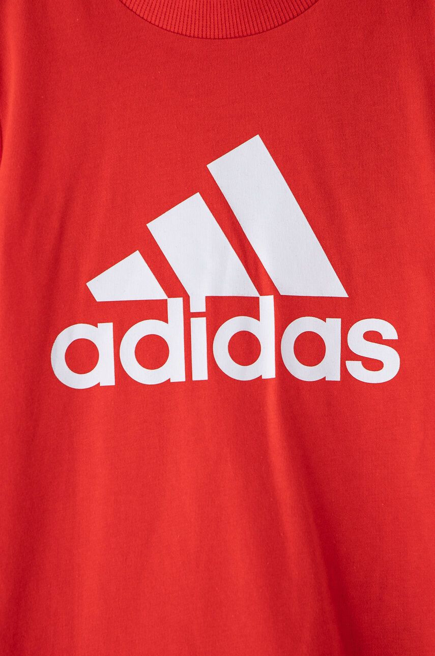 adidas tricou copii culoarea alb - Pled.ro