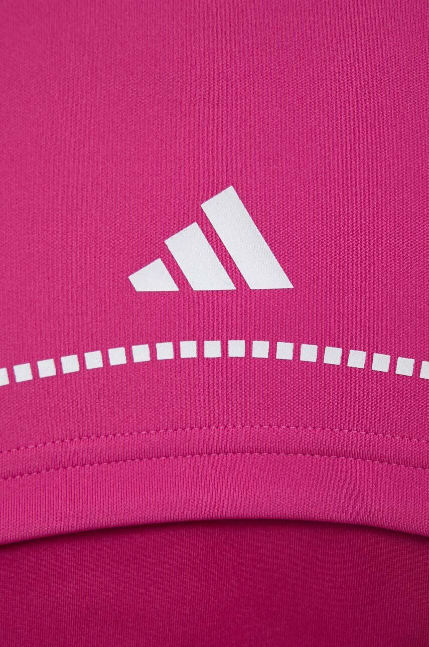 adidas tricou copii G HIIT culoarea violet - Pled.ro