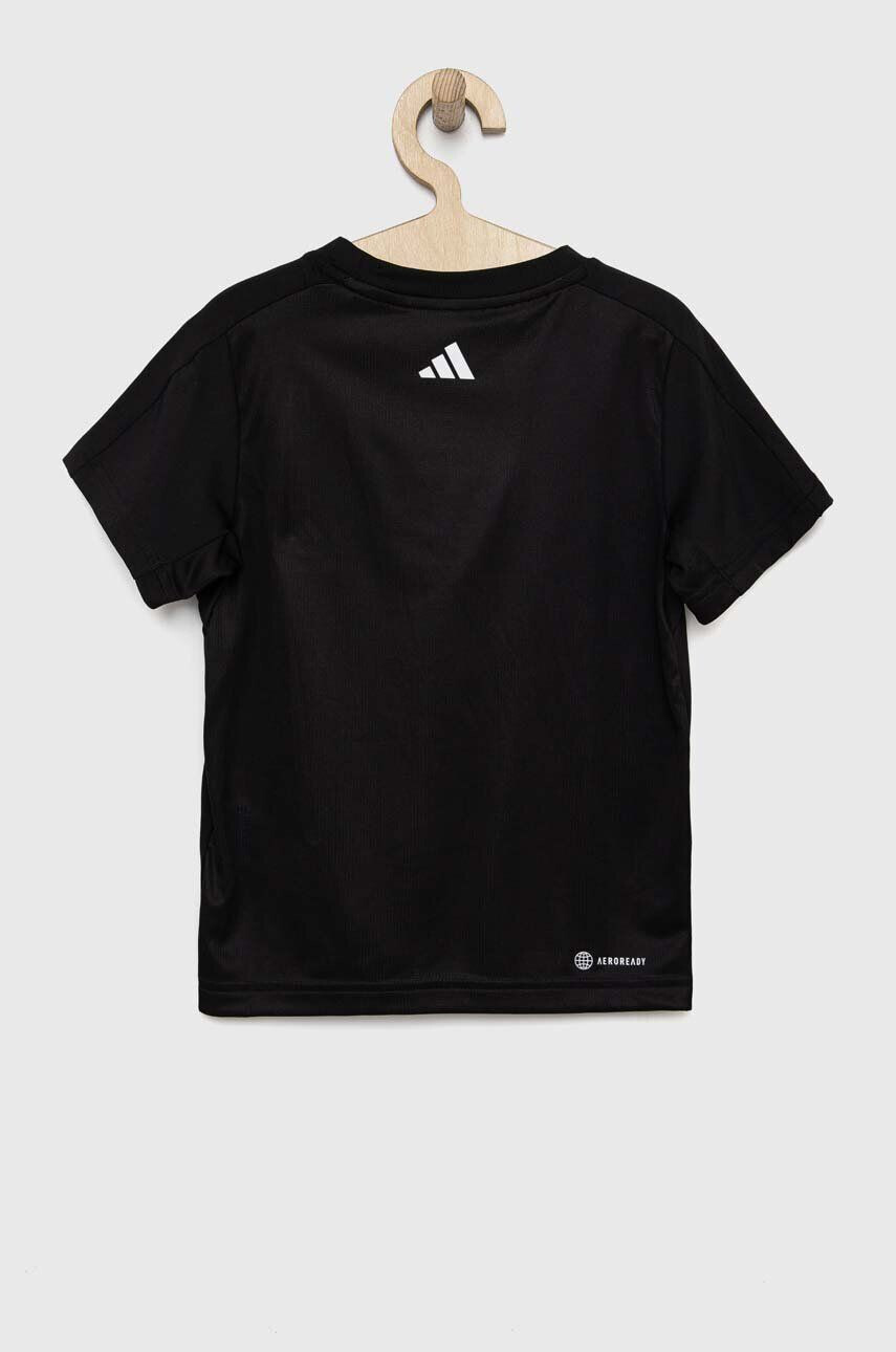 adidas tricou copii G TR-ES BL culoarea negru - Pled.ro